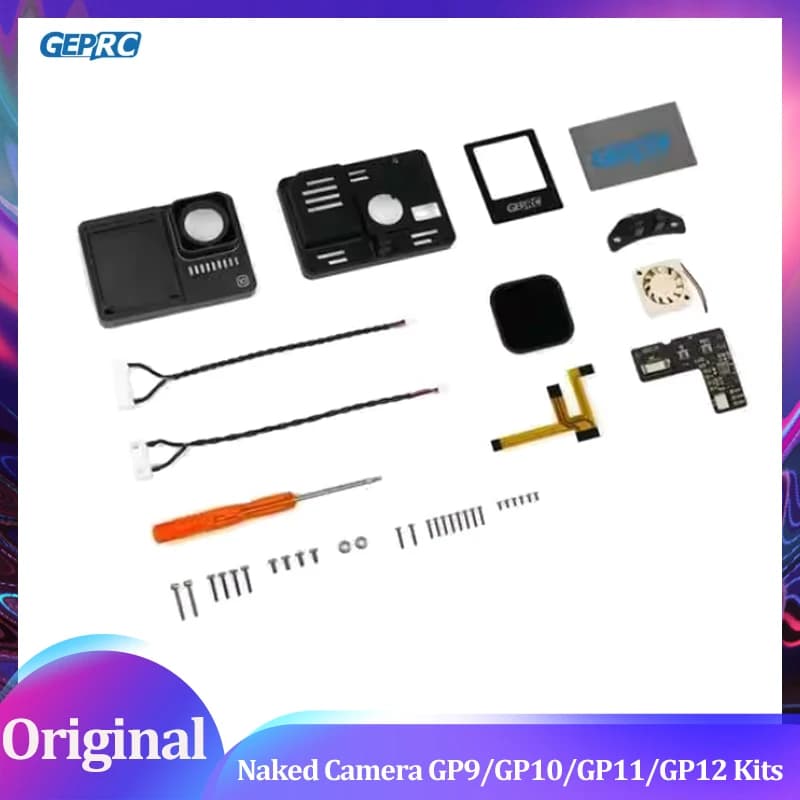 GEPRC Nuda Camera GP11 Full Action Camera GP9/GP10/GP11 Ultimate Fpv 4K 5K Suitable for CineLog 35 Cinebot MAKE5 RC FPV