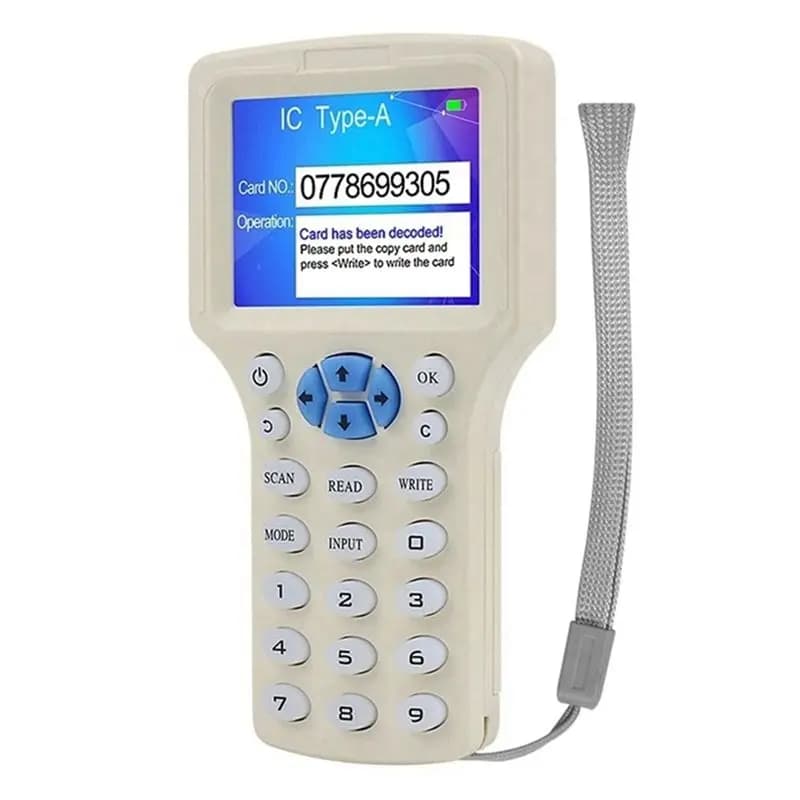 [NUOVO A09R!】 Lettore di smart card RFID NFC Duplicatore RFID 125K 13,56Mhz IC/ID Scrittore di chiavi Programmatore RFID Replicatore di chiavi