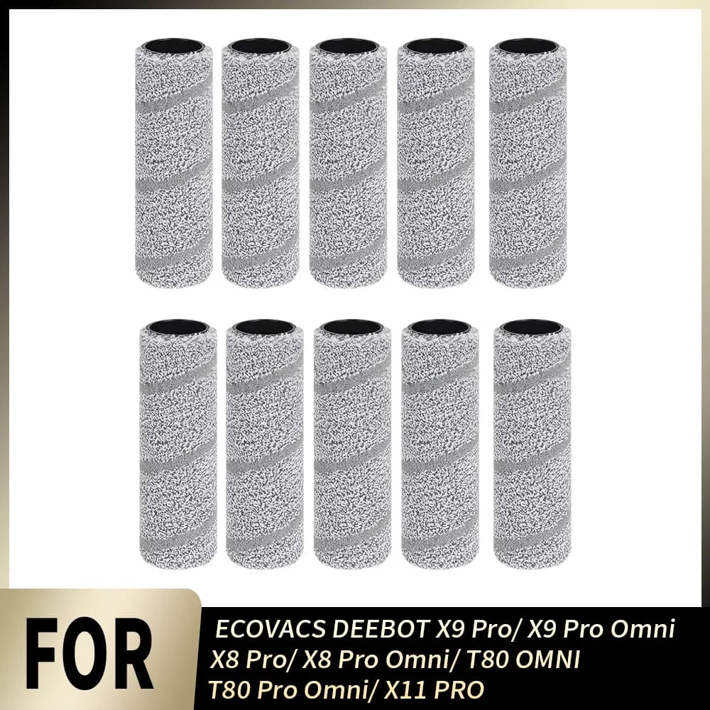 Mop Roller Mop Brush Part For ECOVACS DEEBOT X9 Pro X9 Pro Omni X8 Pro X8 Pro Omni T80 OMNI T80 Pro Omni X11 PRO Spare Parts Kit
