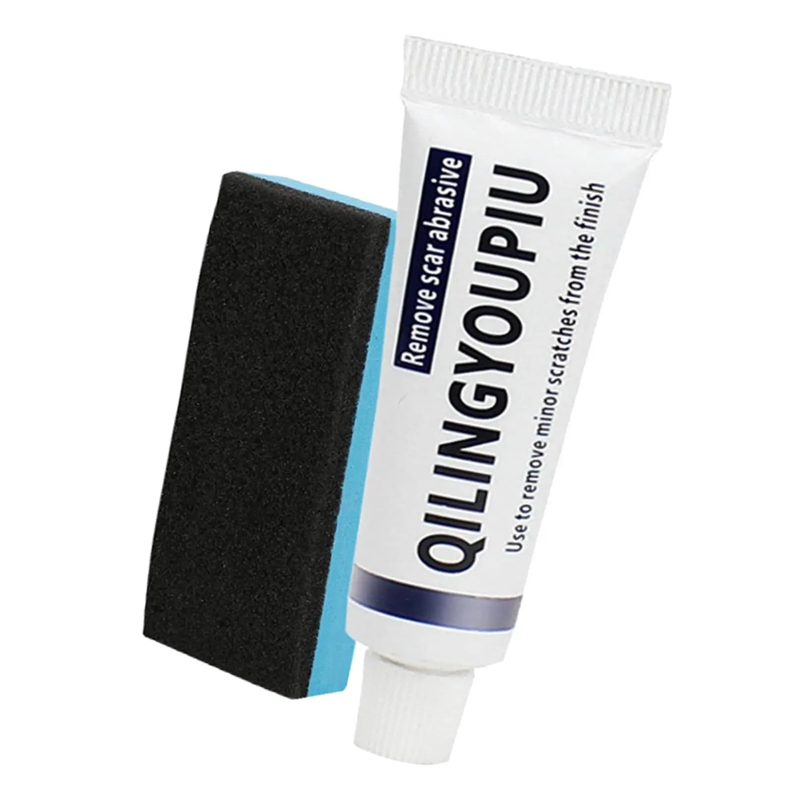Kit di Riparazione Vernice Auto con Liquido Rimuovi Graffi e Cera Lucidante per Rimuovere i Segni Circolari e Ripristinare la Superficie Lucida dell'Auto
