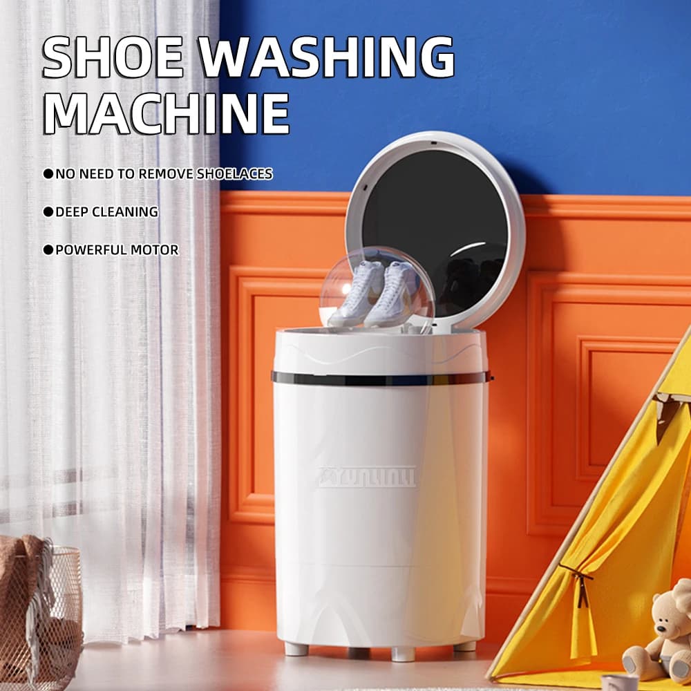 XPB28-78S Secchio rotondo Spazzola per lavatrice per scarpe a parete piena Strumento di pulizia efficiente per la pulizia delle suola