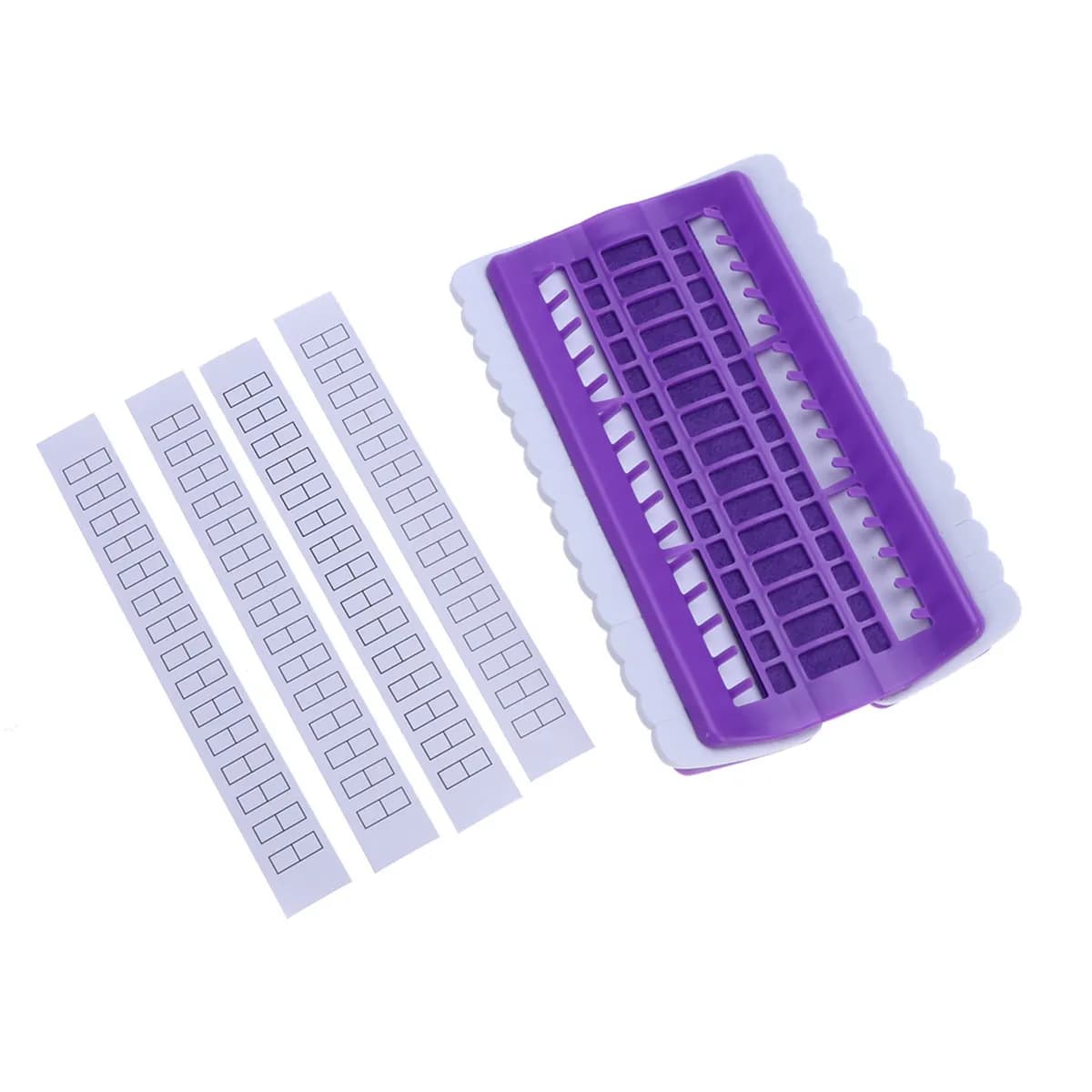 Organizzatore per Filo da Ricamo a 30 Posizioni in PVC, Porta Fili per Punto Croce, Regalo per Principianti, Mamma, Nonna, Moglie