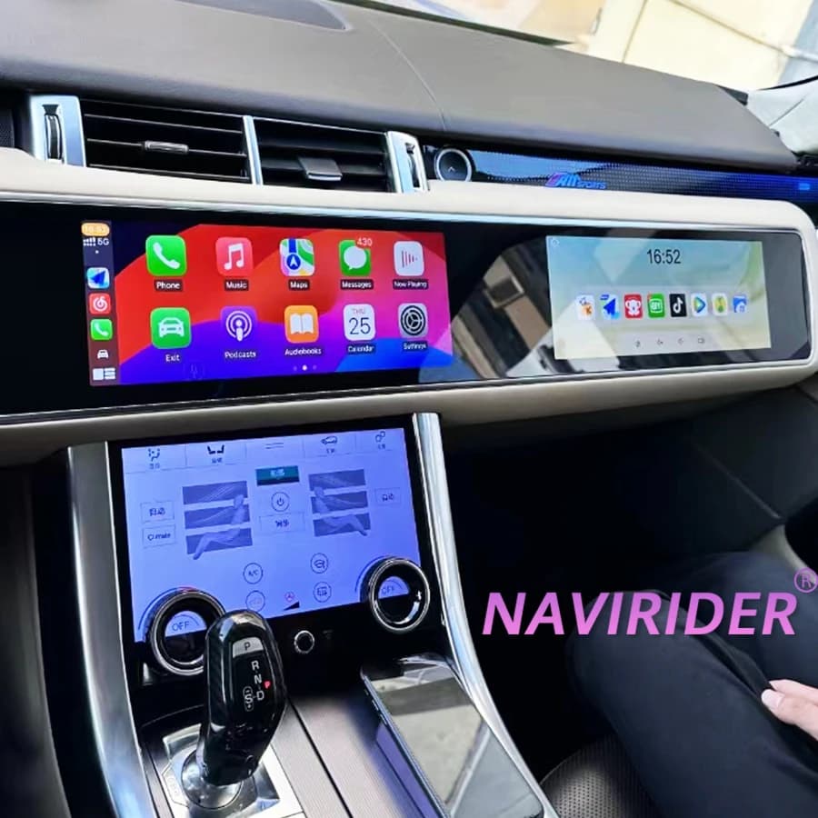 Dual Screen 12.3" 15.5" Car Radio For Range Rover Sport L494 Vogue L405 2011-2017 Car Multimedia Video Player GPS Carplay Unit