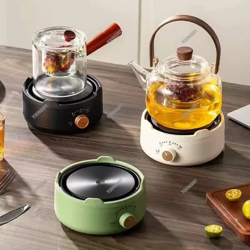 Multifunctional Electric Tea Stove Anti Dry Burning Fast Heating Hot Plate for Home Office Use