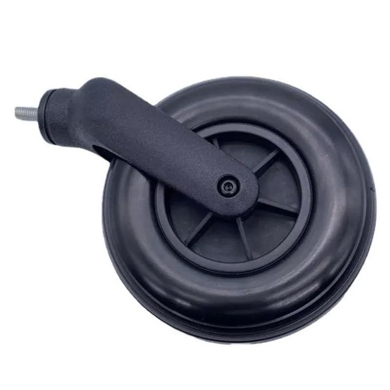 8 Inch JC front wheel with fork, silent wheel in foam, electric wheelchair accessories, universal wheel, wheel care roller