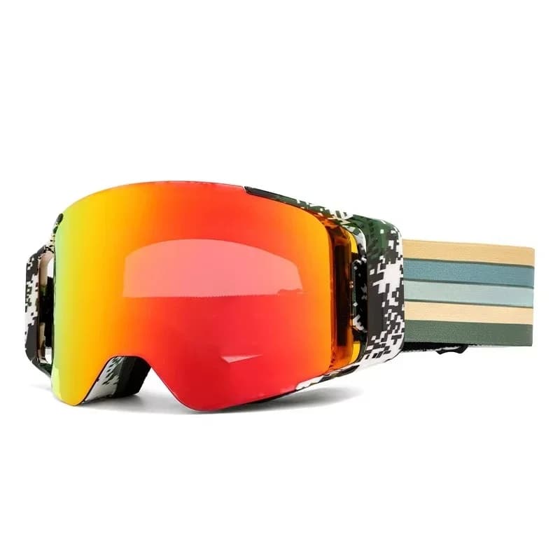 Occhiali Sportivi per Sci, Moto, Snowboard, Corse Fuoristrada, Protezione UV per Uomo e Donna
