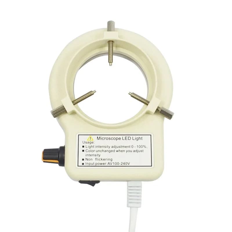 Adjustable LED Ring Light Source Special Accessory For Stereo Microscope Brightness Controllable LED Illuminator