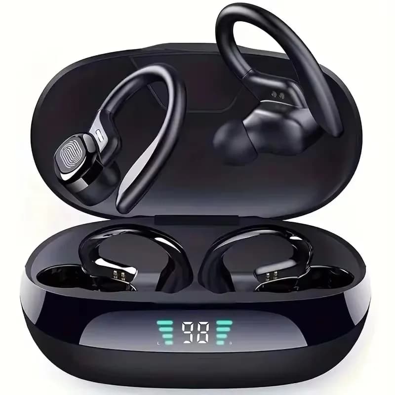 Auricolari wireless sp16l, auricolari True Wireless con gancio per le orecchie, sportivi, HiFi stereo, impermeabili, con microfono, cuffie TWS.
