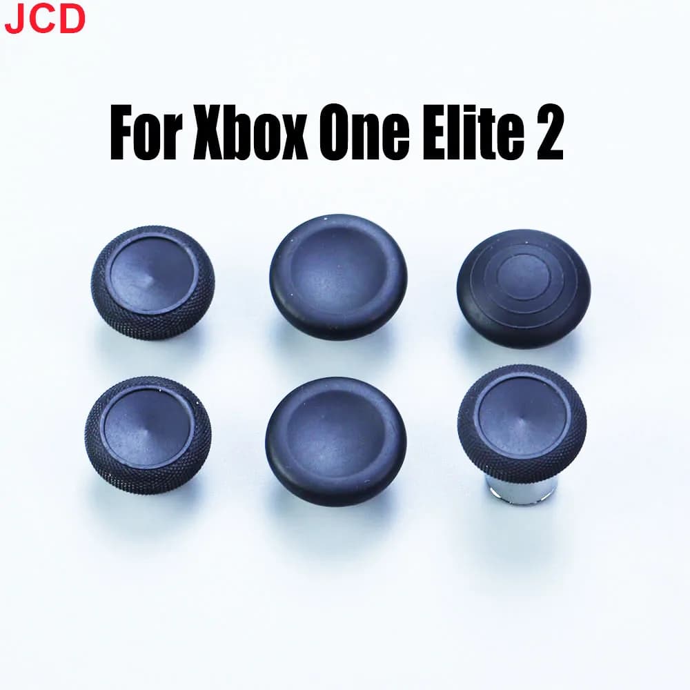 JCD Original For Xbox One Elite Series 2 Metal Head Controller Handle 3D Balance Cap Analog Stick Spare Buttons