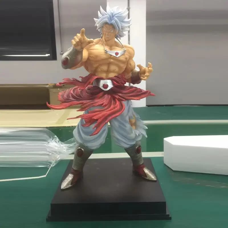 Jt Toys Anime Dragon Ball Figure Broli Action Figure Super Saiyan Broli Statuetta 50cm PVC Bambola Decorativa Modello Giocattolo Regalo