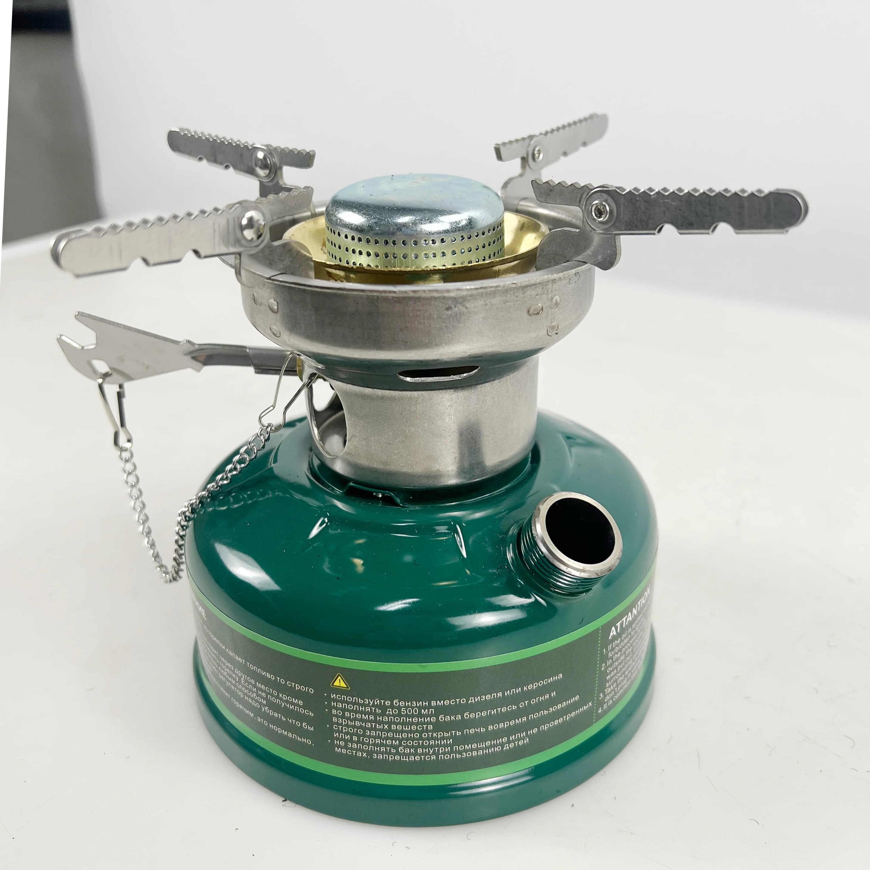 APG camping gas stove burners with silencer External pots