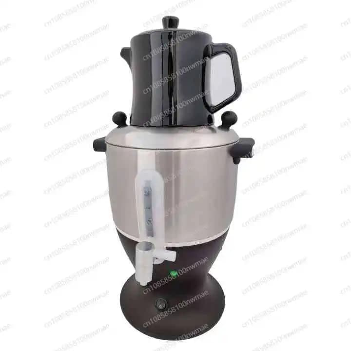 5 Liter Stainless Steel Electric Samovar Electric Kettle with Teapot with Faucet