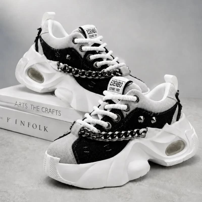 Soft Upper Men Casual Walking Sneakers Light Non Slip Wear Resistant Trendy Matching Style Daily Shopping Street Footwear