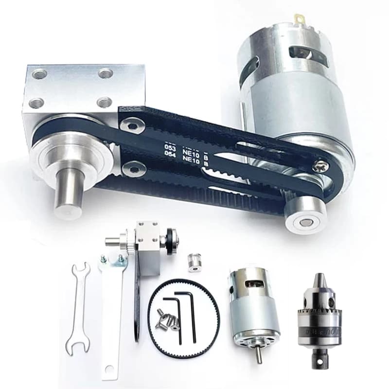 Mini sega da tavolo sede del cuscinetto del mandrino lavorazione del legno fai da te taglio mandrino sega da tavolo gruppo mandrino cuscinetto a sfera mandrino 895 motore