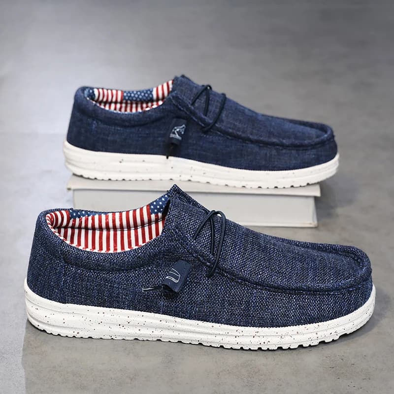Breathable Slip on Loafers for Men No Lace Convenient Design, Soft Inner Cut Strain, Great for Long Hour Outdoor Strolling