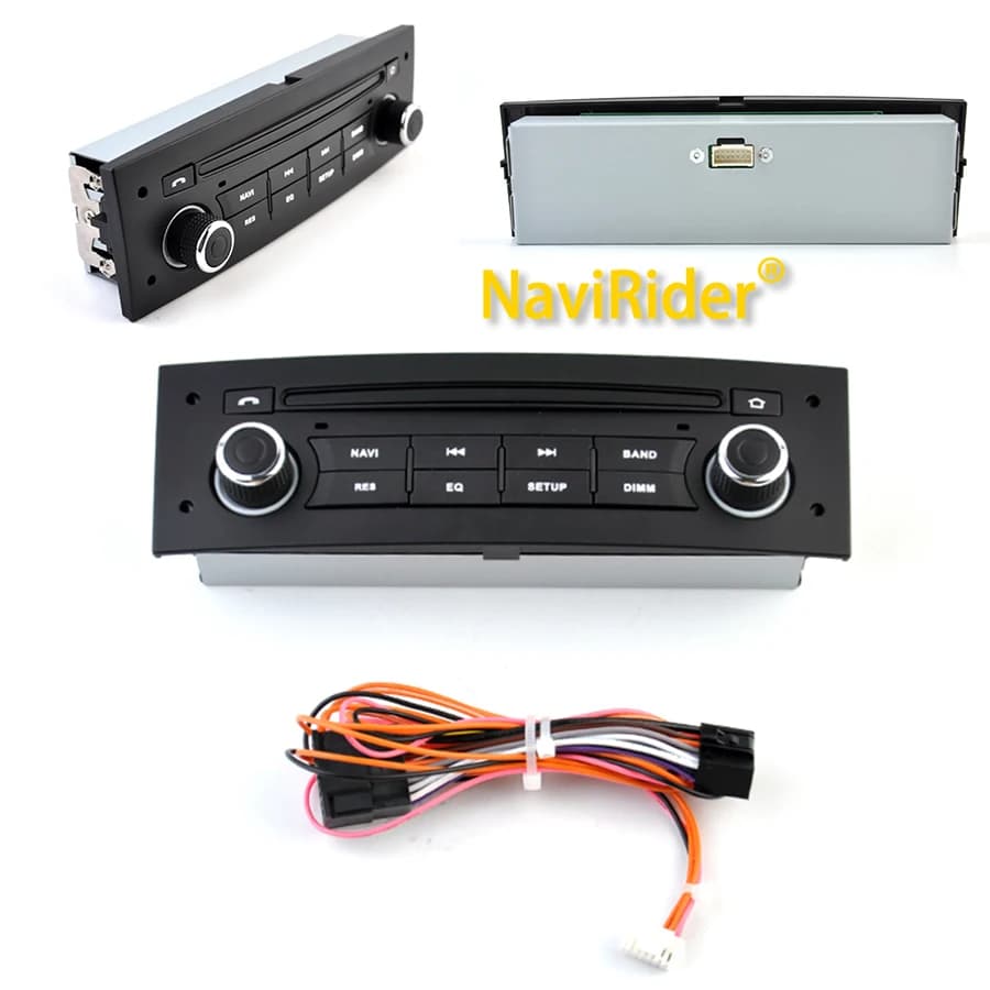 Pannello di controllo stile OEM per schermo Android per RENAULT Megane 2 2002-2008 per lettore video per auto RENAULT Fluence Plug to play