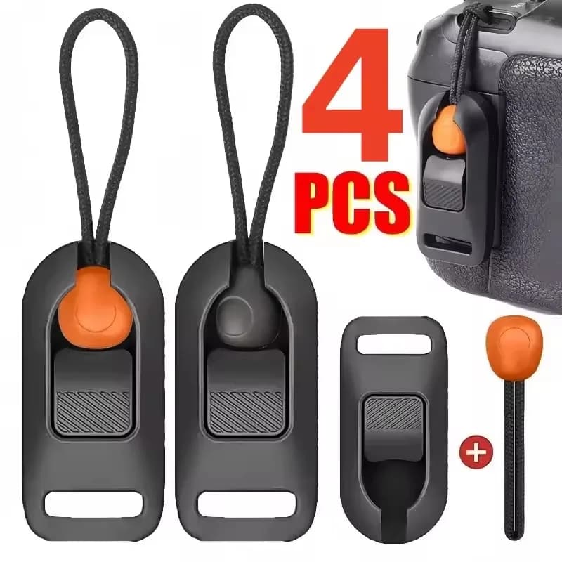 1-4pcs Quick Release Connector Set Anti Lost Lanyard Camera Quick Release Connector Link for Sony Canon Nikon SLR Cameras Strap