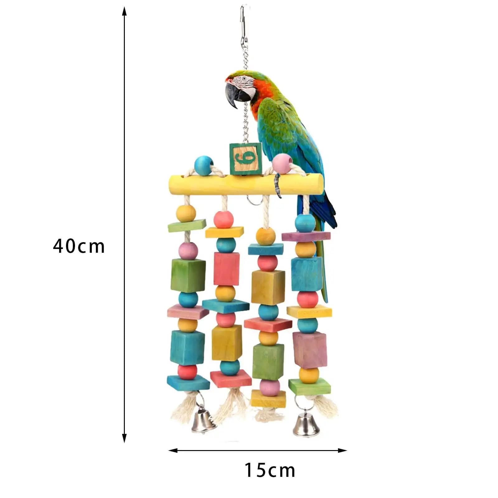 Wooden Tearing Toy Macaws Hamster Chinchilla Rabbit Wooden Blocks Chew