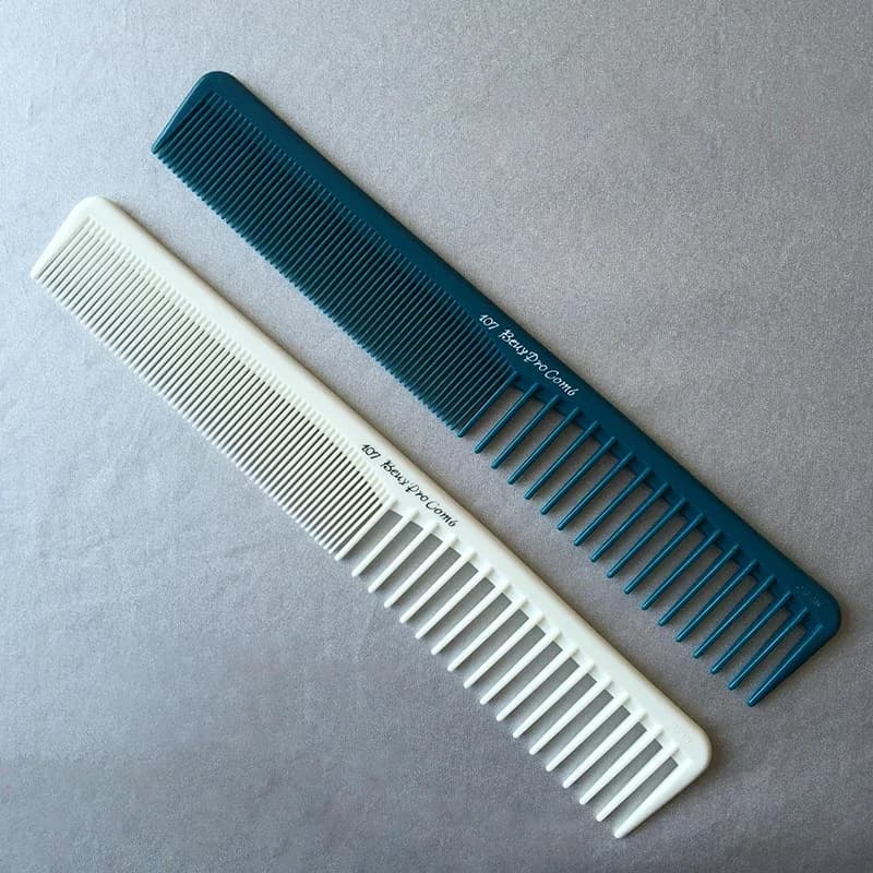 Barber hair accessories Professional comb for haircut Antistatic head comb Flat head brush FineTooth Haircut Tools for salon