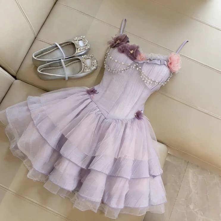 Nuovo Abito Estivo Y2k, Mini Abito alla Moda Coreana, Vestito Casual da Principessa, Elegante Abito Senza Maniche Stile Harajuku per Donna