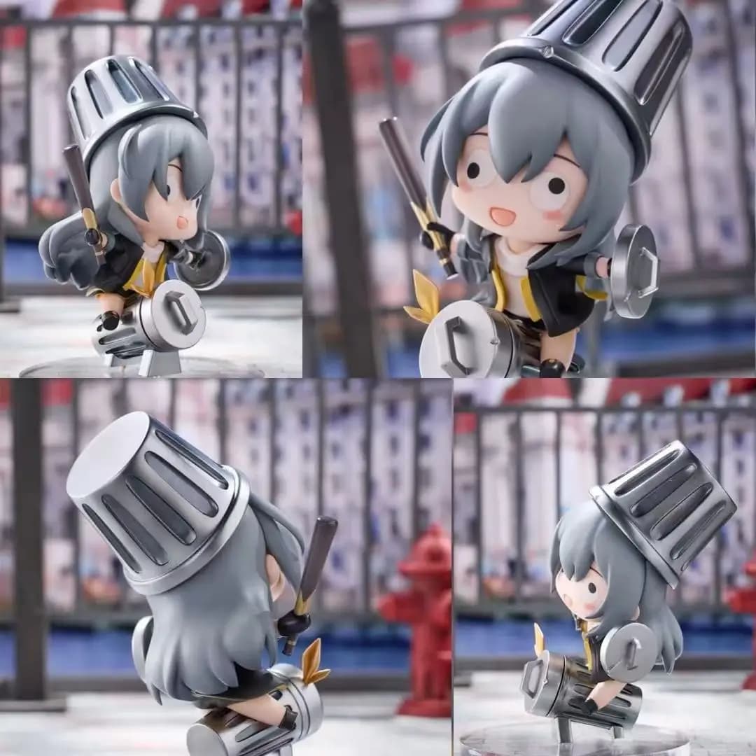 Mihoyo Honkai Star Rail Trailblazer Stelle Q Versione Figura Pattumiera Cavaliere Modello di Gioco Regalo Desktop Car Decor Giocattolo di Compleanno per Bambini