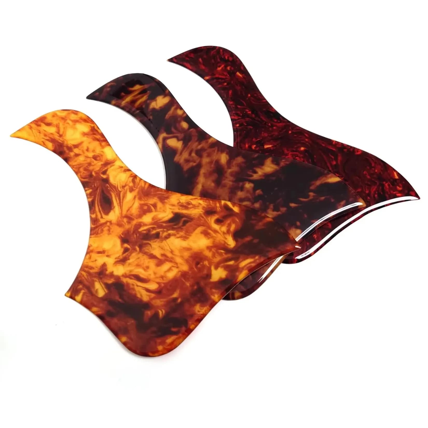 Acoustic Guitar Pickguard 2mm Thick Scratch Plate Self Adhesive Guitar Pick Guard For 36-41 Inch Guitar Replacement Parts