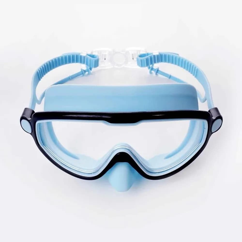 Professional Silicone Swimming Glasses HD View Big Frame Swim Goggles UV Protection Waterproof Swimming Goggles Boys Girls