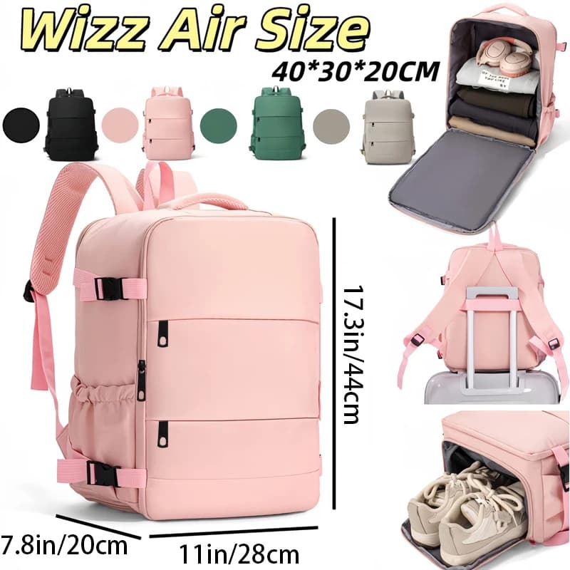 Elegant and Fashion Multicolor Backpack with Adjustable Straps, Lightweight for commuters, Daily Use, Casual Functional Bag
