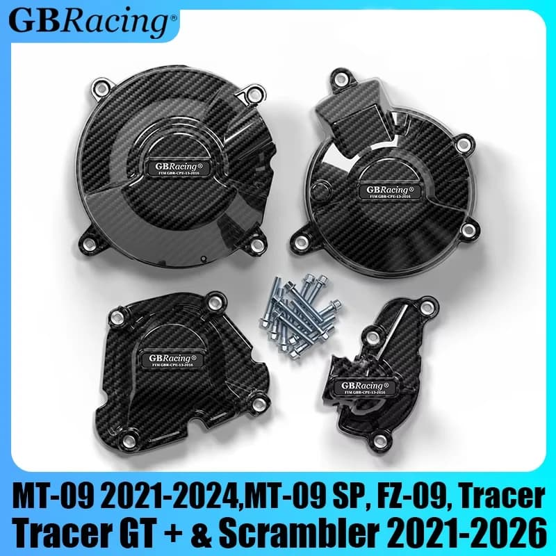Nuovi Accessori Moto GBRacing Protezione Motore Moto – Esatta per MT09 TRACER XSR900 2021-2026 Copertura Moto
