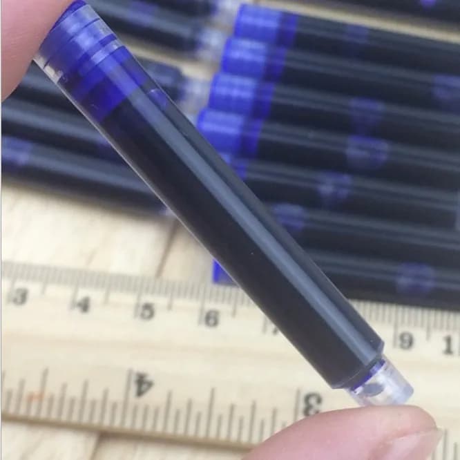 50Pcs 3.4mm Erasable Ballpoint Pen Refills Smooth Writing Easy Erase Ink Refill Replacement School Office Business Stationery