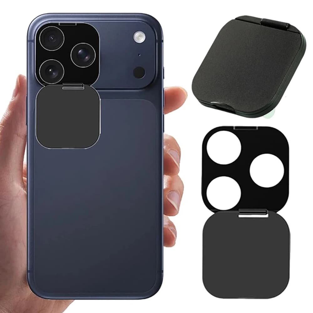 1/2 PACK Copri Webcam per Phone, Privacy Policy for Rear lens, Openable and Closeable Design, Camera Protection for iPhone 17 Pro Max