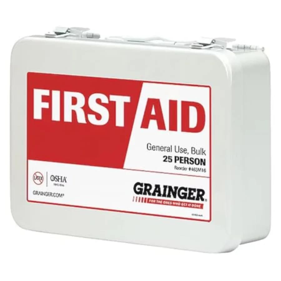 Kit di pronto soccorso con custodia, 86 pezzi, 3x7, WHT