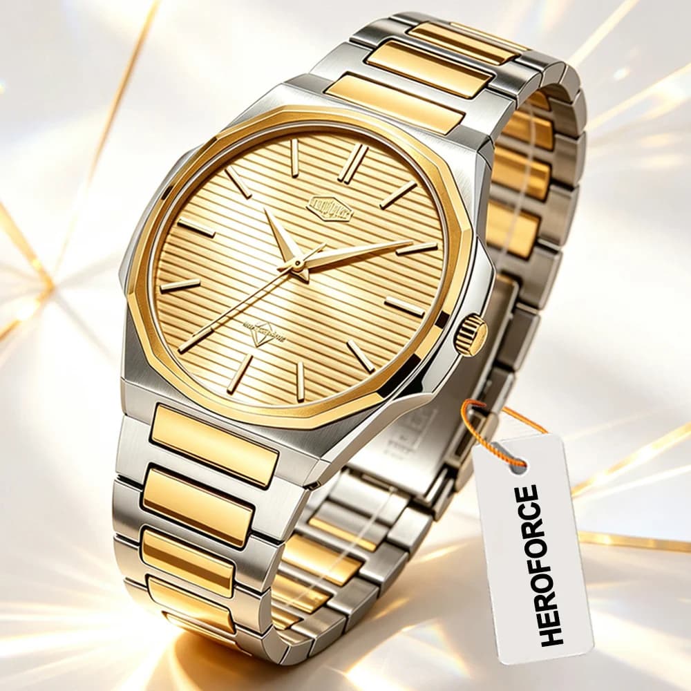 2026 New Top Brand Luxury Fashion Original Business Wristwatch Men 30M Waterproof Watch Stainless Steel Casual Quartz Watch