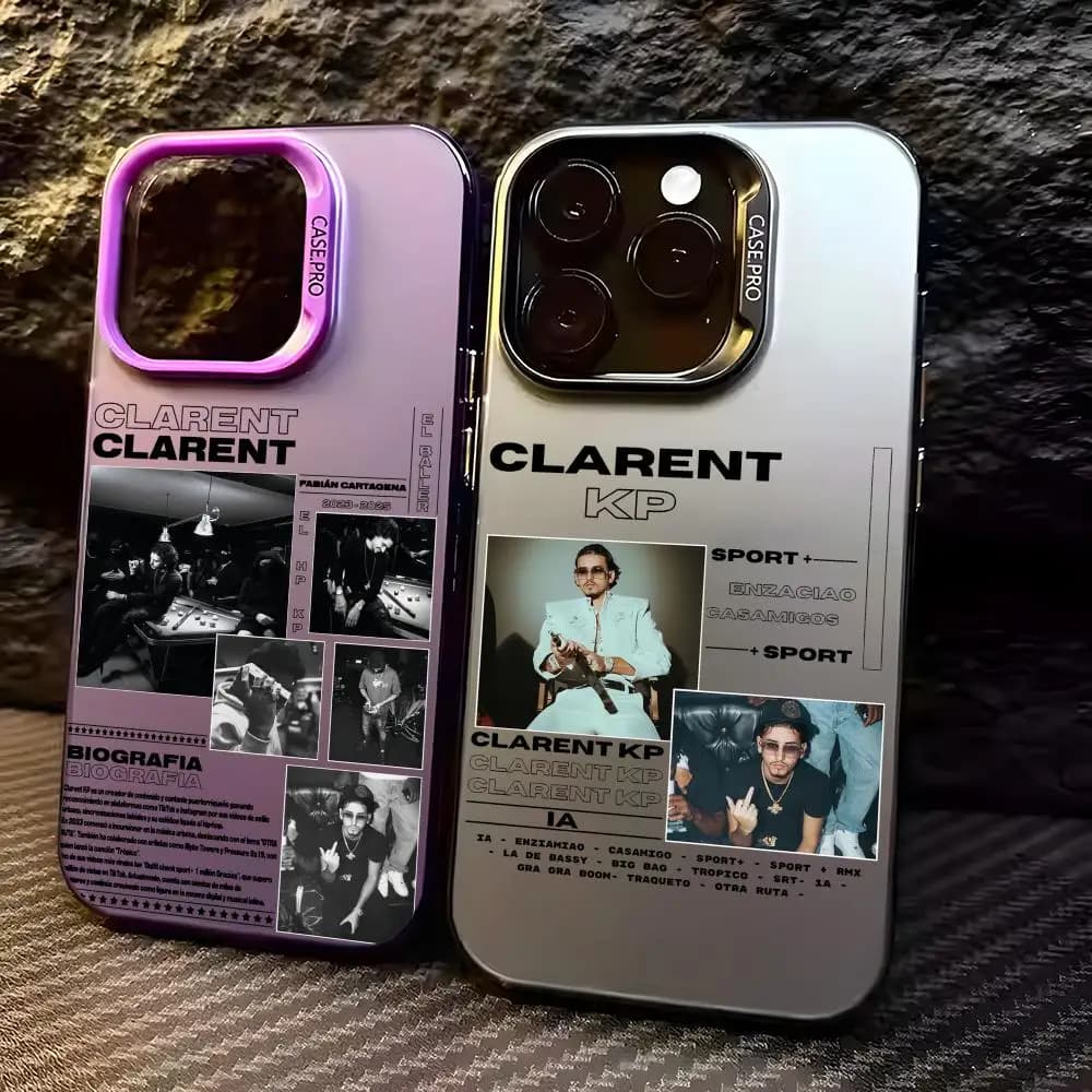 C-Clarent Scat Pack phone case for iPhone 17 16 15 14 13 12 11 Pro Max, laser matt design Aurora