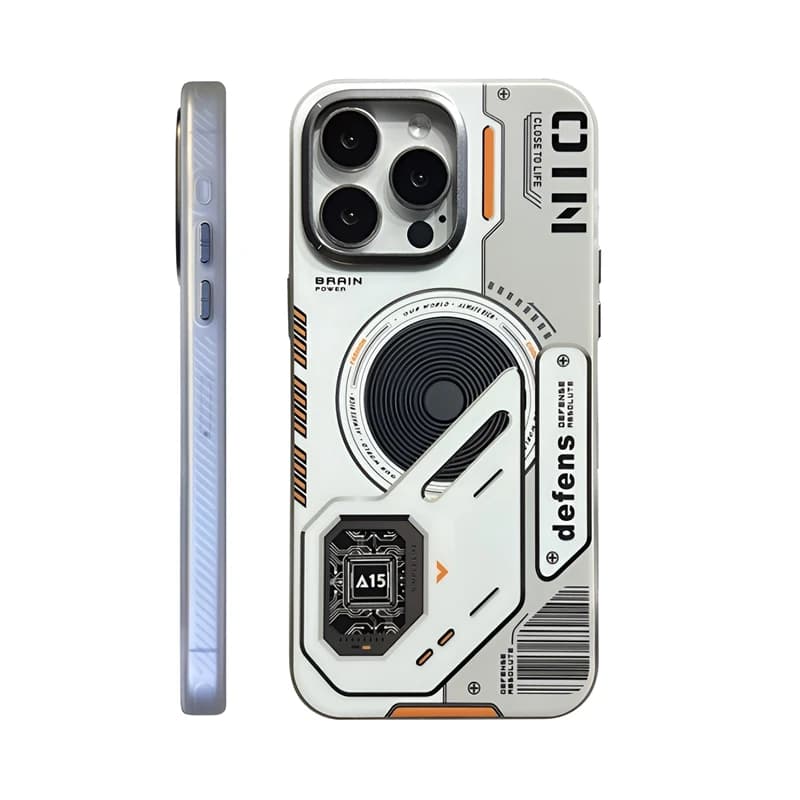 Per Magsafe Matte Armor Custodia di ricarica wireless magnetica per iPhone 16 15 14 13 Pro Max Custodia protettiva per obiettivo antiurto