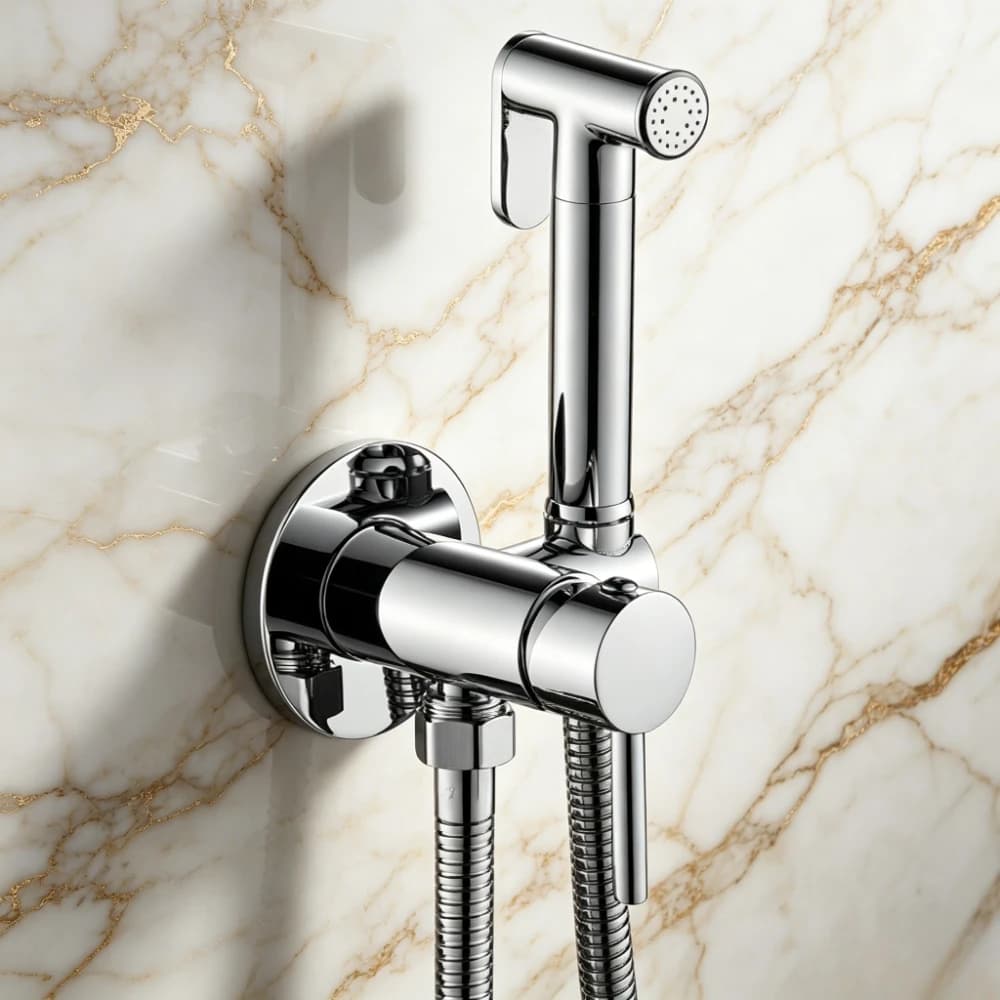 Bathroom Bidet Sprayer Concealed Structure Water Temperature Control Spraying Matched with Toilet for Indoor Sanitary Washing