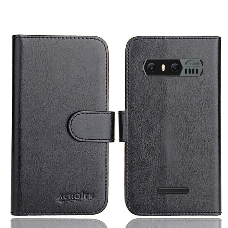 Blackview N6000SE custodia 4.3 "6 colori Flip moda ultrasottile personalizza la copertura esclusiva del cavallo pazzo del telefono in morbida pelle