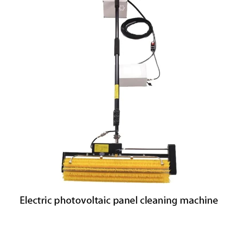 Motore senza spazzole Spazzola a rullo Strumento per la pulizia delle pareti delle tende di vetro Macchina per la pulizia delle apparecchiature per la pulizia dei pannelli solari fotovoltaici