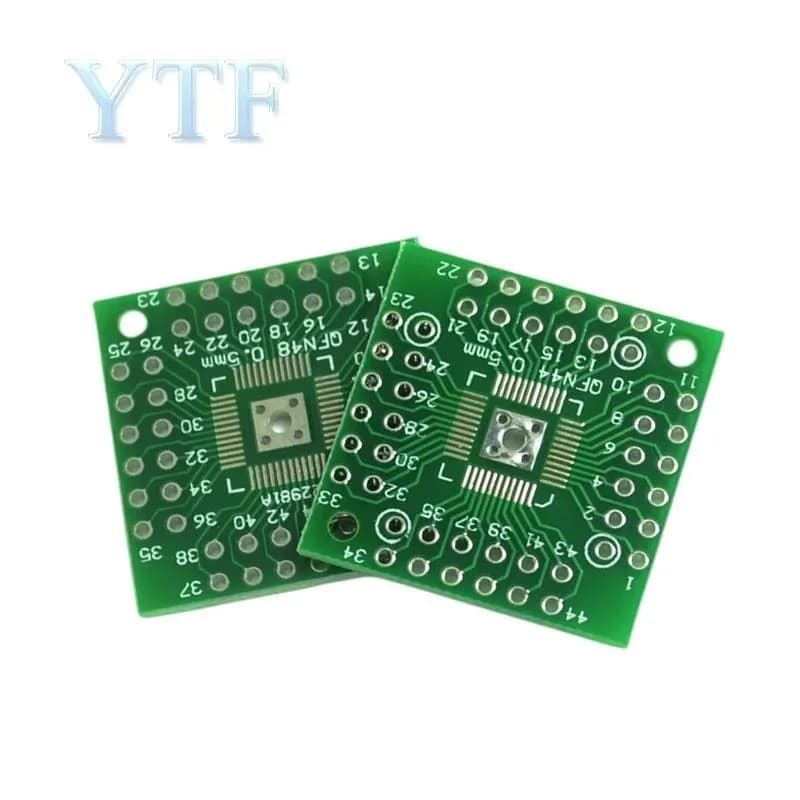 10 pcs/bag 0.5mm QFP44 LQFP48 QFN44 QFN48 turn DIP44 DIP adapter plate