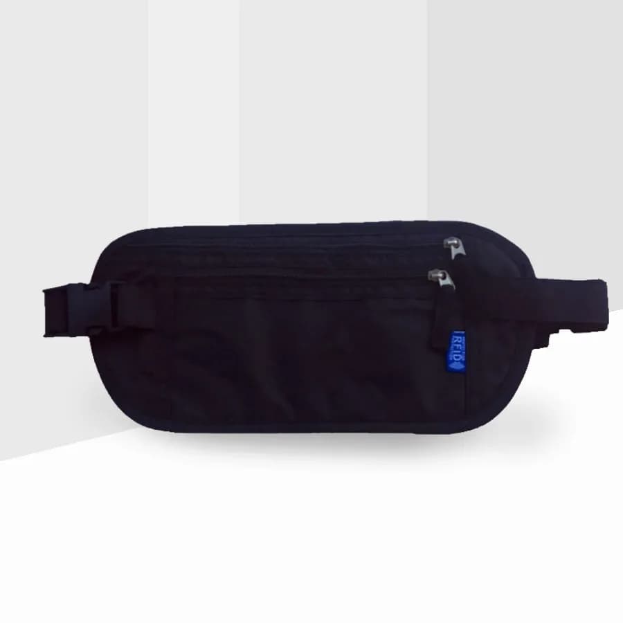 【Nuovo arrivo】 Cintura da corsa sottile e resistente all'acqua, marsupio antiurto per uomo e donna, cintura porta soldi da viaggio leggera con tasche nascoste