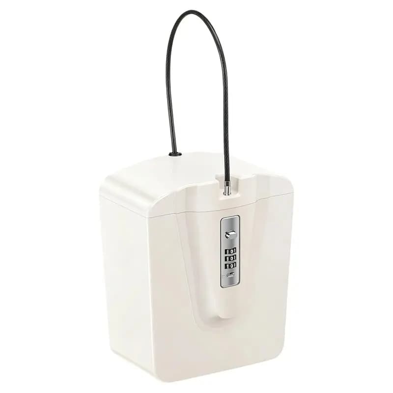 LXYB18B Portable For Beach Safe Chain With Locks, Password Protection For Chaining Mobile For Beach Camping Travel