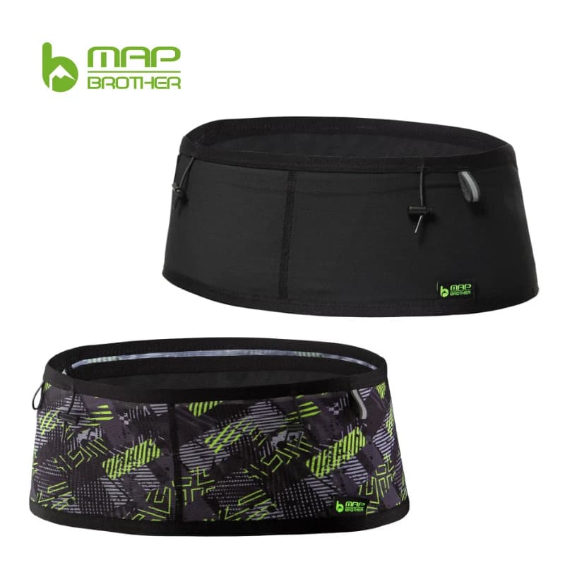 The Newest W1001 The Newest Elastic Sport Waist Waist Braided with Running Belt for Triathlon Cycling Mountaineering
