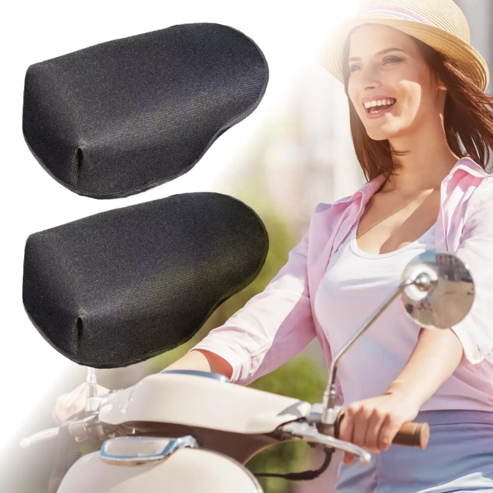 1 Pair Motorcycle Handlebar Gloves Motorcycle Hand Muffs Sun Protection Handlebar Cover