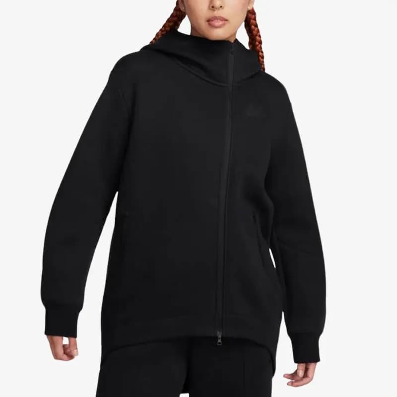 Nike genuine New Women's Loose Fashion Sport Hooded Casual Jacket FB8244