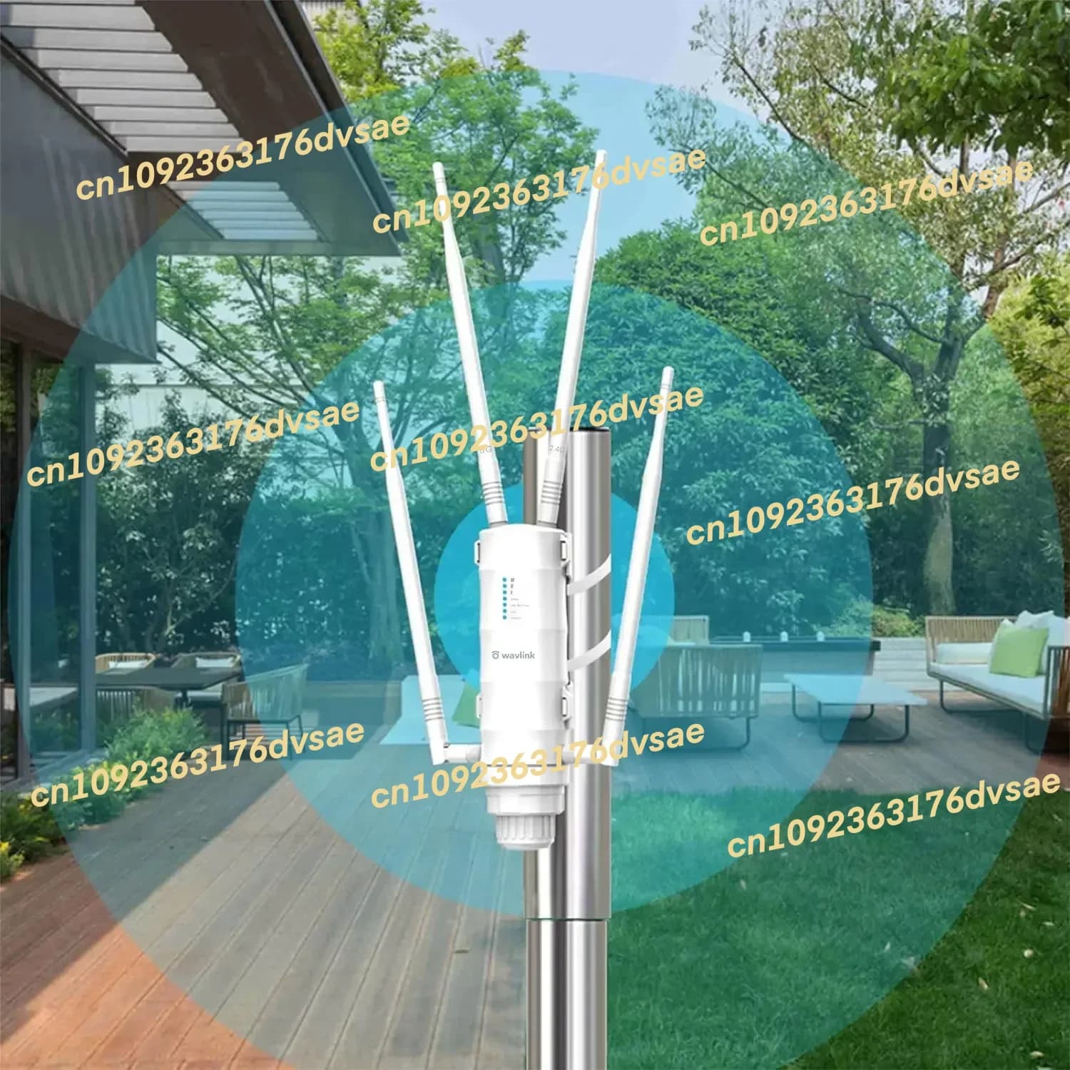 NUOVO Disponibile AC1200 Dual Band 2.4GHz 5GHz Ripetitore WiFi esterno Extender WiFi a lungo raggio