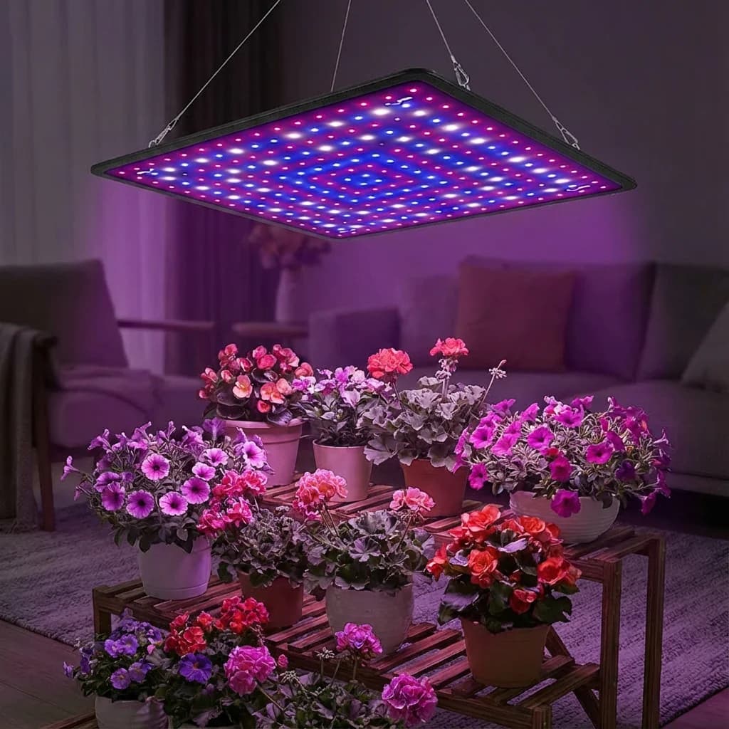 Hanging cultivation lights for plant germination and flowering, low energy consumption plant lamp, easy to install per bedroom, living room