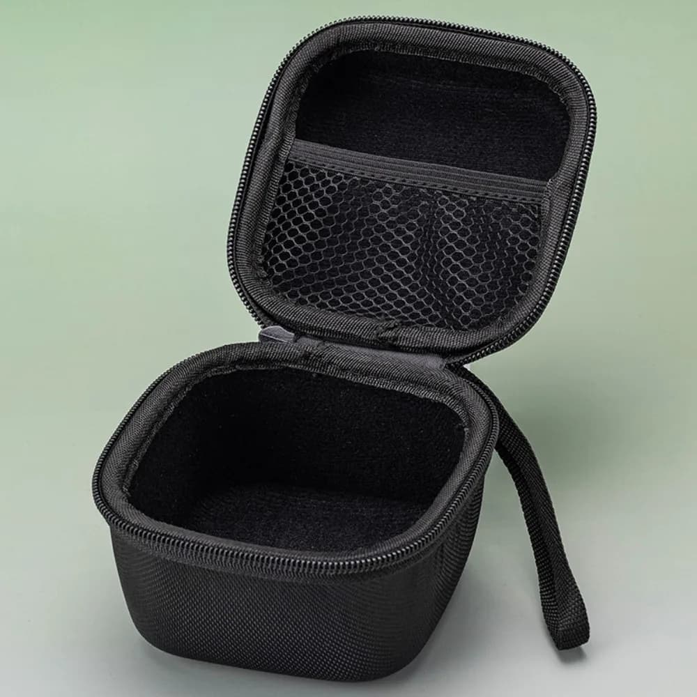 Black Anti-Drop EVA Protective Carrying Case Storage Bag Multifunctional Waterproof Zipper Bag For Earphone Square Storage Bag