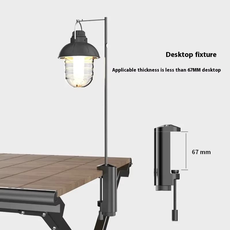 Lightweight Aluminum Alloy Light Holder, Foldable Lamp Stand Lamp Holder With Tripod, Multifunctional Lamp Rack
