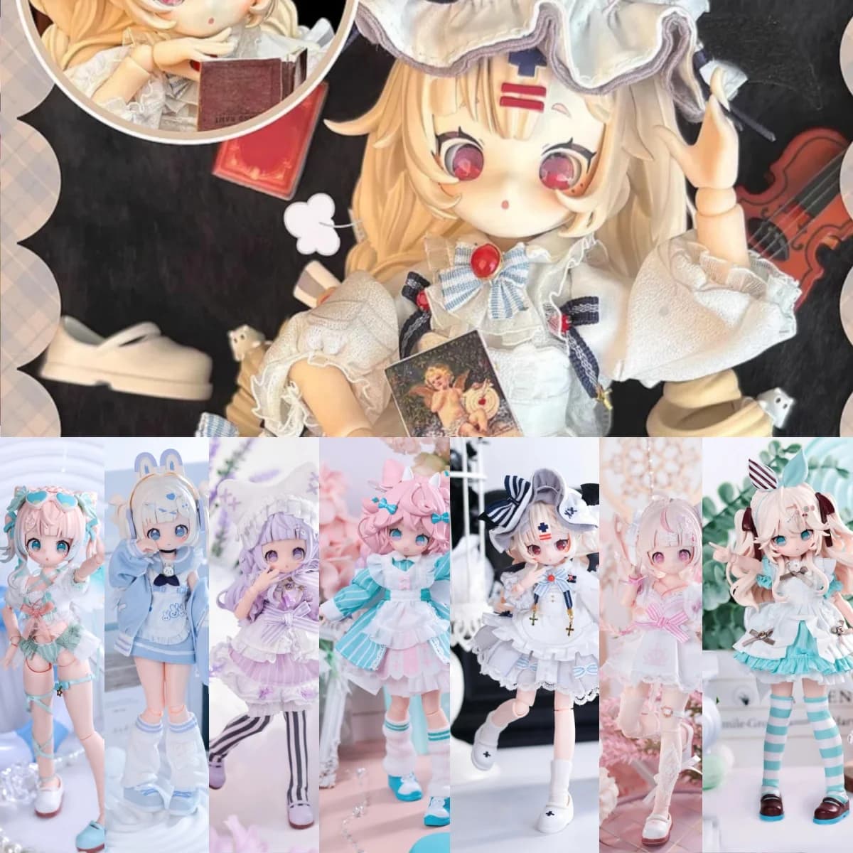 Disponibile Onemore Sugar Girls Mjd 1/8 Action Figure con Articolazioni Mobili, Blind Box, Giocattoli Anime, Modellino Kawaii, Regalo Sorpresa