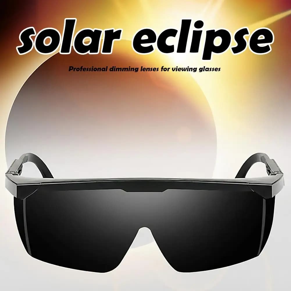 Solar Eclipse Observation Glasses, Safety Paper Glasses During Sun Observation, Eye Protection, UV Resistant Sunglasses For Direct Sun Observation